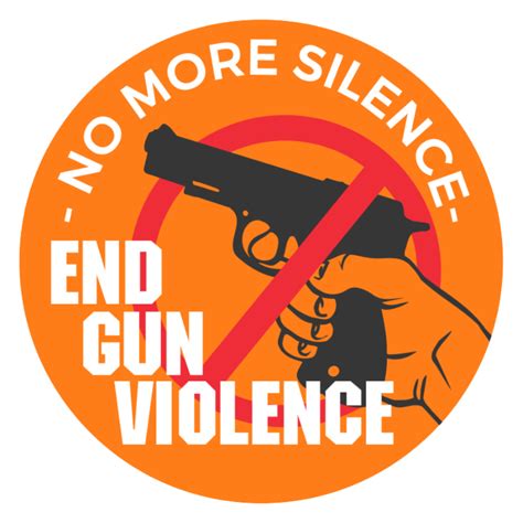 End Gun Violence Circle Stickers Customize It