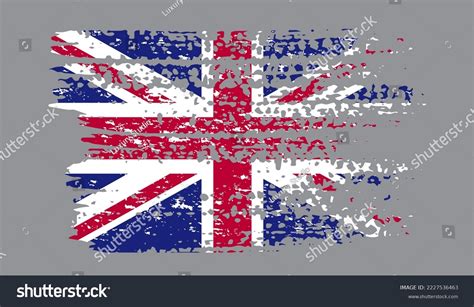 Grunge Uk Flagvector British Flag Uk Stock Vector Royalty Free