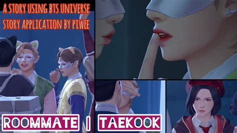 Roommate Taekook Bts Universe Story Game Youtube