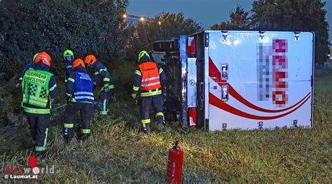 O Klein Lkw Auf Welser Autobahn In Pucking Ber B Schung Gest Rzt