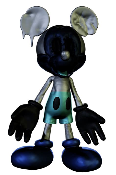 Gen 1 Photo Negative Mickey Renderfull Body By Pillallala On Deviantart