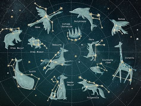 Map Of The Star Constellations