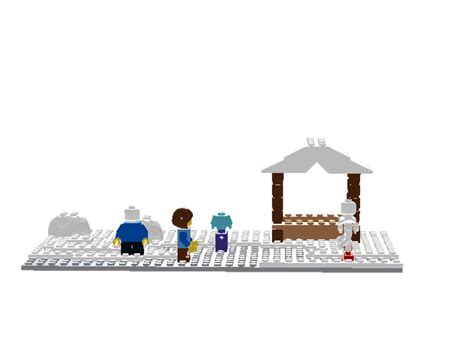 Snowdin Station From BrickLink Studio BrickLink