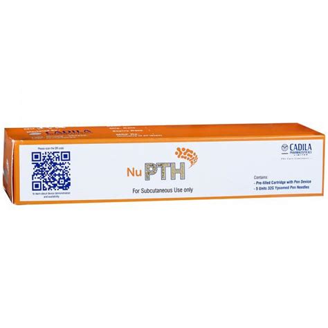 Buy NuPTH 750 Mcg 3 Ml Injection Online At Best Price In India