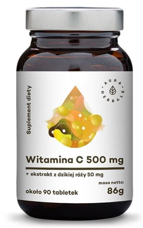 Witamina C Mg Ekstrakt Z Dzikiej R Y Ok Tabletek Aura