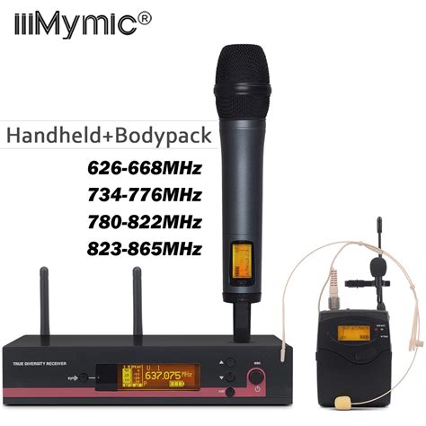 Uhf Professional Wireless Microphone System True Diversity G