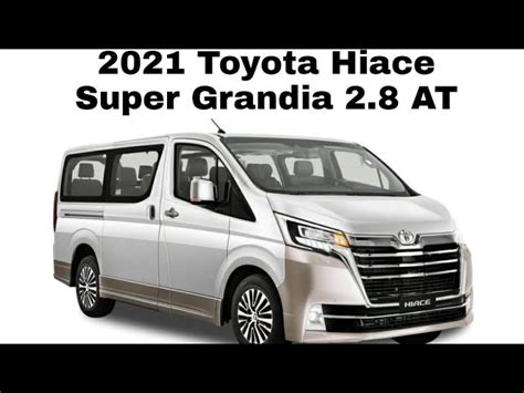 Toyota Hiace Super Grandia