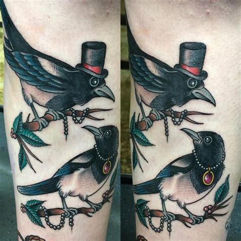 Magpies From Saturday Thanks Danielle Tatuering