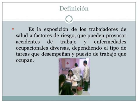 Exposición Ocupacional En Trabajadores De Salud