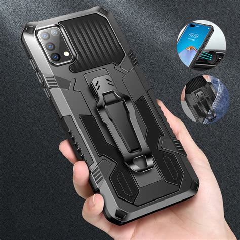 Realme Pro Realme Shockproof Clip Kickstand Rugged Armor Hybrid