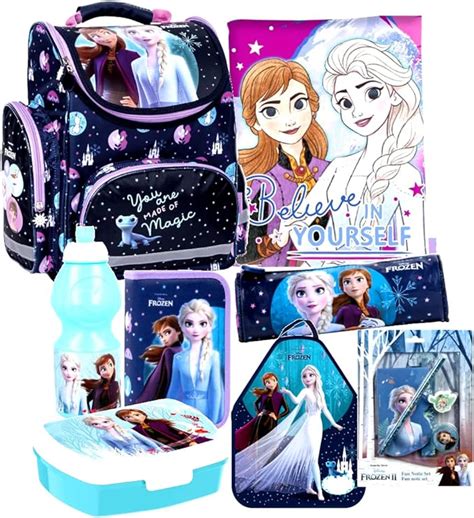 Frozen Eiskönigin 2 II Anna Elsa Olaf 8 Teile Set SCHULRANZEN