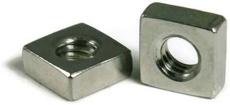 Stainless Steel Square Nuts Size M3 To M20 At Rs 300piece In Mumbai