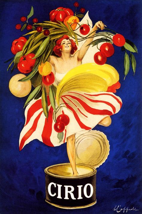 Amazon Cirio Vintage Italian Food Advertisement Poster