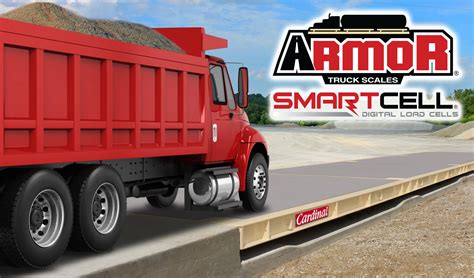 Cardinal Armor Concrete Deck Truck Scales With Digital Smartcells