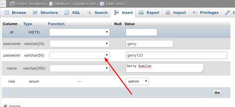 Cara Membuat Atau Mengubah Password Dengan MD5 Di PHPMyAdmin