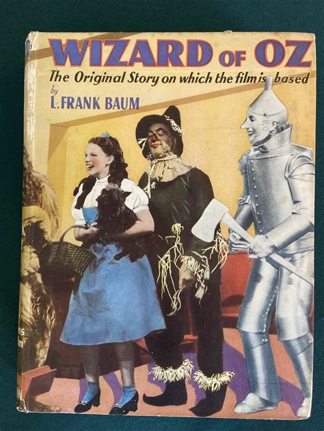 Sold: L Frank Baum WIZARD of OZ 1st UK British Movie Edn Book 8 Color ...