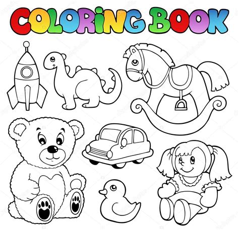 Livros Para Colorir Bonecos E Brinquedos Para Imprimir E Imprimir