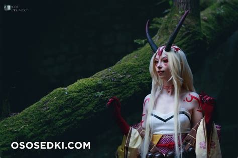 AmamiMisa Onbluesnow Cosplay Ibaraki Shuten 17 Naked Photos