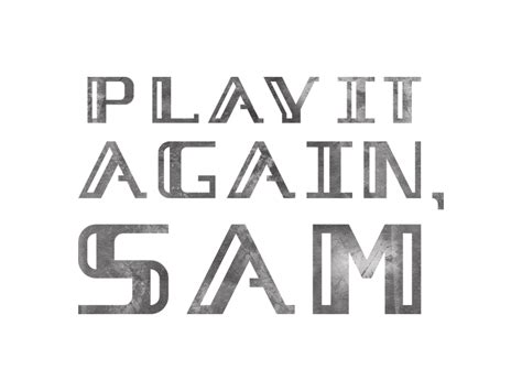 Play it Again, Sam by Gabriel Felix on Dribbble