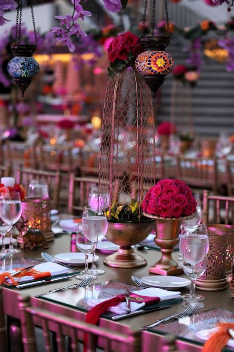 Pink Gold Orange Decor Theme At Grand Tarabya Hotel Istanbul