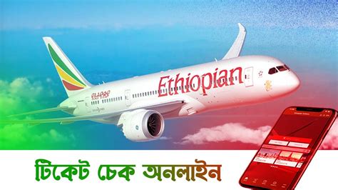 How To Check Ethiopian Airlines Ticket Status Online Air Ticket