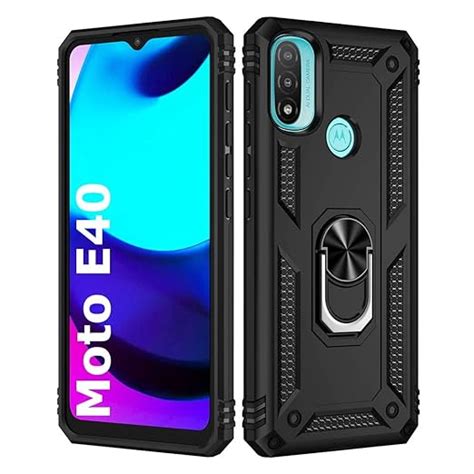 REALCASE Polycarbonate Motorola Moto E40 Back Cover Case Heavy Duty