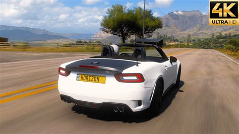 NEW Abarth 124 Spider Forza Horizon 5 4K60FPS YouTube