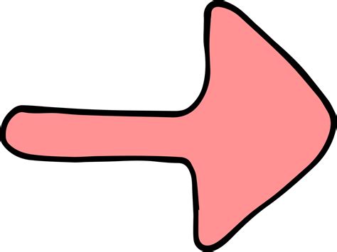 Hand Drawn Arrow Clipart Png