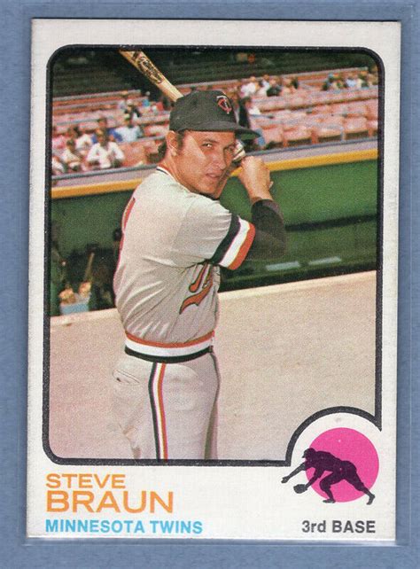 1973 Topps 16 Steve Braun EX MT GO443 EBay