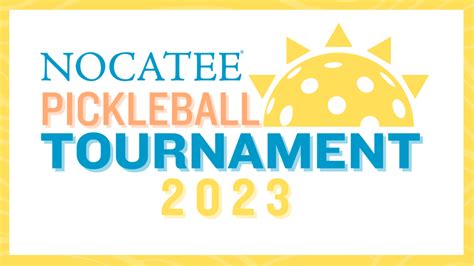 Nocatee Pickleball Tournament 2023