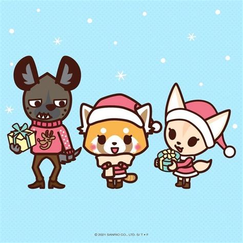 Aggretsuko On Instagram Happy Holidays From Retsy Claus 🎄🤘 In 2022