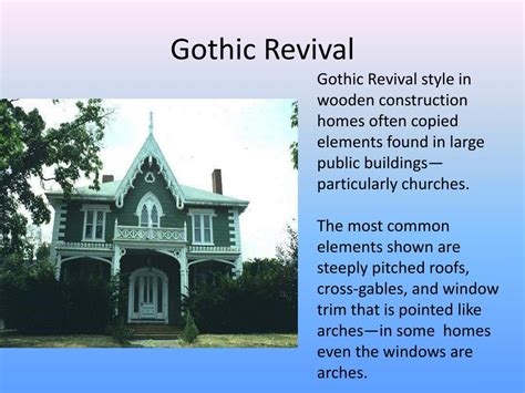 Ppt Gothic Revival Architecture Powerpoint Presentation Free