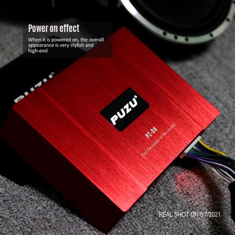 PUZU PZ D8 D Class 8 Channels Car Audio DSP Amplifier Processor With