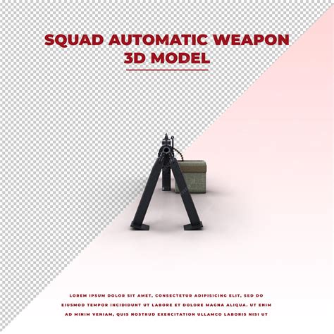 Premium PSD | Squad automatic weapon