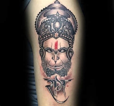 60 Hanuman Tattoo Designs For Men Hinduism Ink Ideas