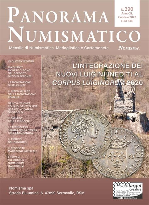 Panorama Numismatico N 390 Gennaio 2023 PANORAMA NUMISMATICO