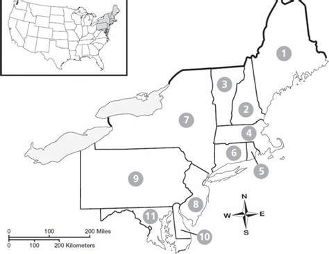 Blank Map Of Northeast States Northeastern Us Maps Throughout Region ...