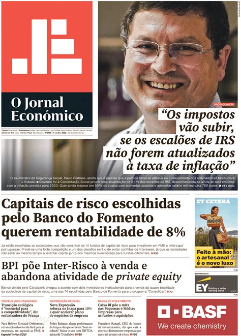 O Jornal Econ Mico Out Jornais E Revistas Sapo Pt Ltima