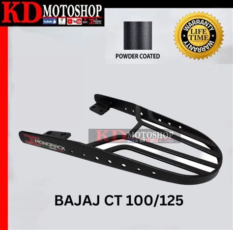 Kawasaki Bajaj CT 100 125 DC Monorack Bracket Lazada PH