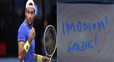 Matteo Berrettini Agli Australian Open Vince E Ringrazia L Imodium