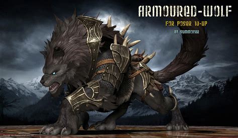 Summoner's Armored-Wolf ( Fan Art For Poser ) - Store Products - Store ...