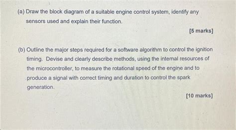 [Solved] (a) Draw the block diagram of a suitable | SolutionInn