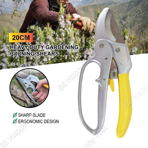 Heavy Duty Gardening Pruning Shears Cm Pruners Ratchet Gardening Tool