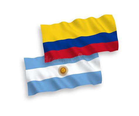 Colombia y la Argentina stock de ilustración Ilustración de potencia