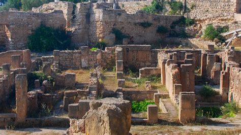 Overview Of Punic District And Citadel Carthage Tunisia PID000100