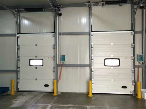 06mm Finished Commercial Insulated Sectional Overhead Doors