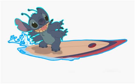 Stitch Surfboard Svg