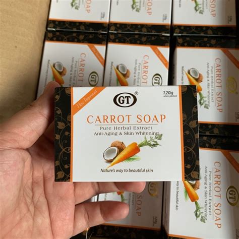 Original Gt Carrot Soap G Shopee Philippines