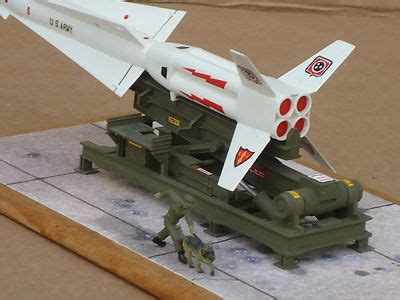 U.S. Nike Hercules Missile & launch diorama, 1/72, built & finished for ...