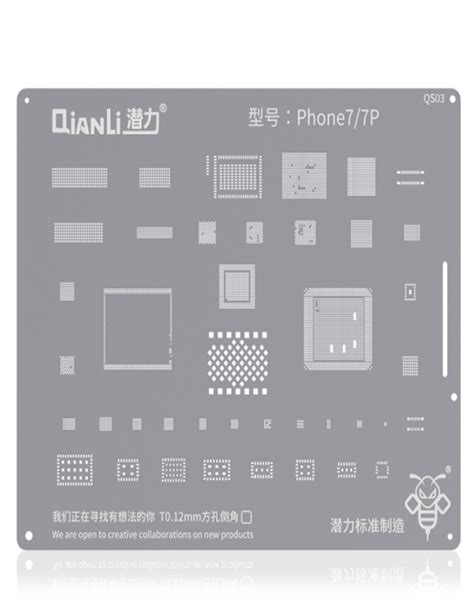 Qianli Qs Bumblebee Stencils Bga Reballing Planting Tin Plate Para